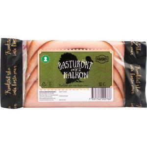 Favorit Basturökt Kalkon Plånbok 90g