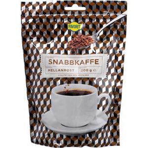 Favorit Snabbkaffe Mellanrost Refill 200g