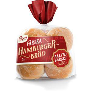 Pågen Hamburgerbröd Färska 8-p 416g