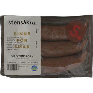 Stensåkra Vildsvinskorv 300g