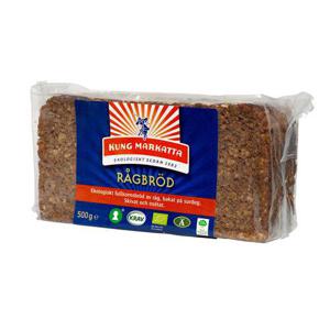 Kung Markatta Rågbröd Skivat EKO/KRAV 500g