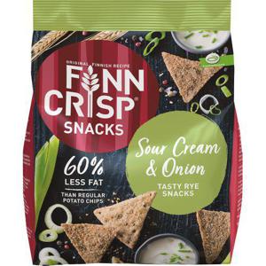 Finn Crisp Snacks Sourcream & Onion 150g