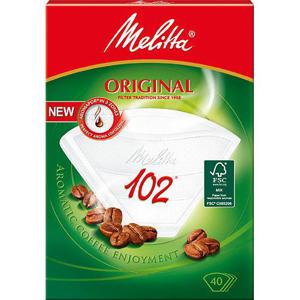 Melitta Kaffefilter 102 Vit 80-p