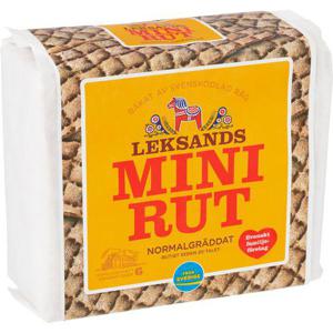 Leksands Knäckebröd Mini-Rut Normalgräddat 200g Leksands knäckebröd