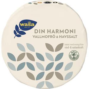 Wasa Din Harmoni Vallmofrö & Havssalt 260g