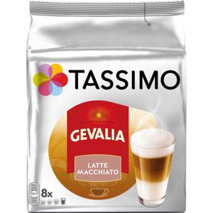 Gevalia Kaffekapslar Tassimo Latte Macchiato 8-p
