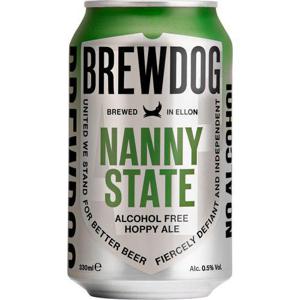 BrewDog Hoppy Ale Nanny State Alkoholfri 0,5% 33cl