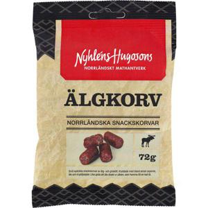 Nyhlens Hugosons Ölkorv Älg 72g Nyhléns Hugosons