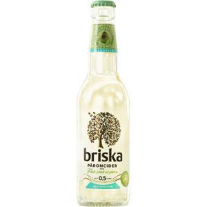 Briska Päron Alkoholfri 0,5% 33cl