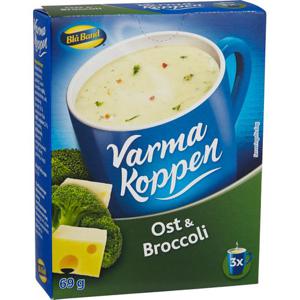 Blå Band Ost/Broccolisoppa 3x2dl Varma Koppen