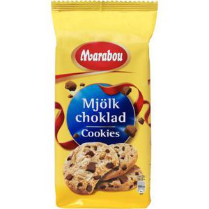 Marabou Cookies Mjölkchoklad 8-p 184g