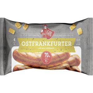 GØL Ostfrankfurter 335g Gøl