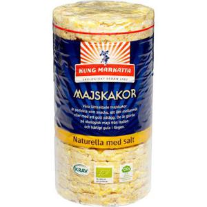 Kung Markatta Majskakor med Salt KRAV 110g