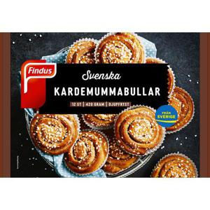 Findus Svenska Kardemummabullar Frysta 420g