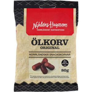 Nyhlens Hugosons Ölkorv Original 80g Nyhléns Hugosons