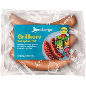 Lönneberga Grillkorv Bokspånsrökt 285g