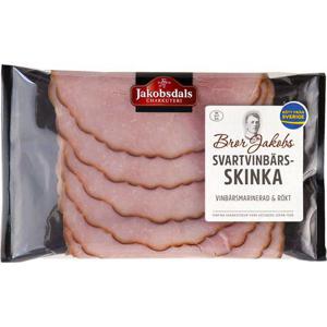 Jakobsdals Bror Jakobs Svartvinbärsskinka 120g Jakobsdal