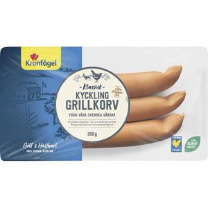 Kronfågel Kycklinggrillkorv Klassisk 300g