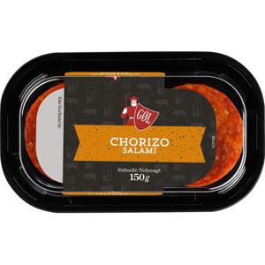 GØL Chorizo Salami Skivad 150g Gol Pölser