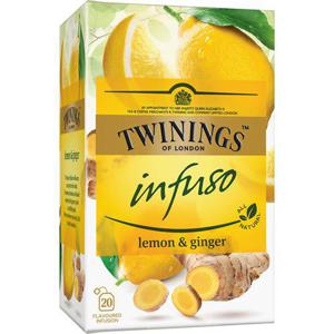 Twinings Te Infuso Citron & Ingefära 20-p