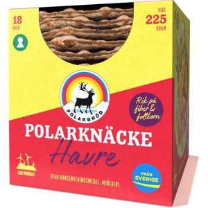 Polarbröd Polarknäcke Havre 225g
