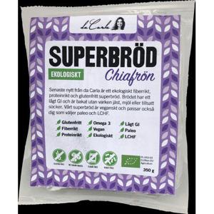 da Carla Bröd Chia Glutenfri EKO 350g