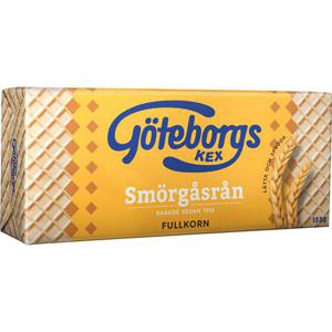 Göteborgskex Smörgåsrån Fullkorn 155g Göteborgs
