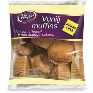 Hägges Vaniljmuffins Sockerfri 200g