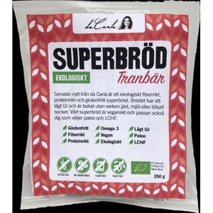 da Carla Bröd Tranbär Glutenfri EKO 350g