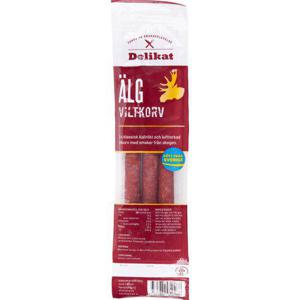 Delikat Ölkorv Älg 3x40g