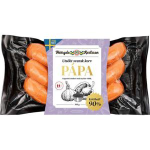 Härryda Karlsson Korv Premium Pàpa 300g