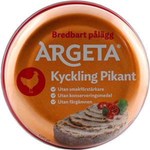 Argeta Kycklingpastej Pikant 95g