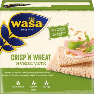 Wasa Knäckebröd Crisp'n Wheat 110g