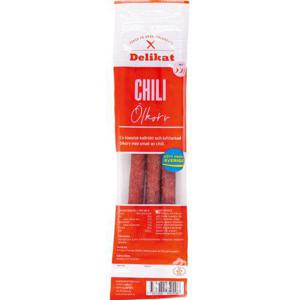 Delikat Ölkorv Chili 3x40g
