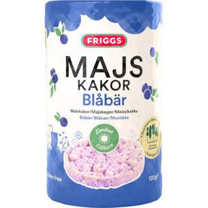 Friggs Majskakor Blåbär 120g