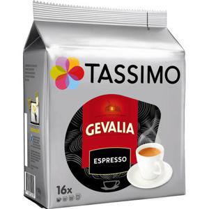 Gevalia Kaffekapslar Tassimo Espresso 128g 16-p