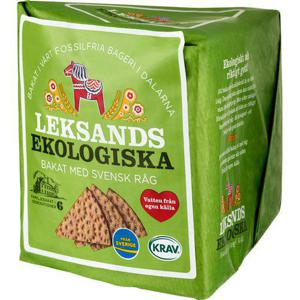 Leksands Knäckebröd Trekantsknäcke Ekologiska 180g Leksands knäckebröd
