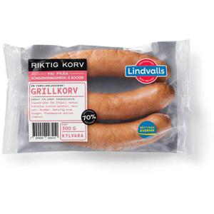 Lindvalls Grillkorv 300g