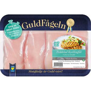 Guldfågeln Kycklingfilé Tvådelad ca 700g