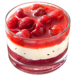 Bindi Mascarpone & Jordgubb Dessert Fryst 110g