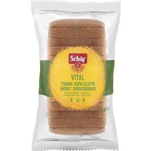 Dr.Schär Mörkt Surdegsbröd Glutenfri 350g Schär