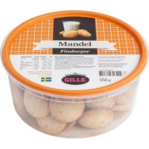 Gille Finskorpor Mandel 350g
