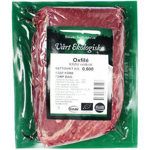 Vårt Ekologiska Oxfilé KRAV ca 600g