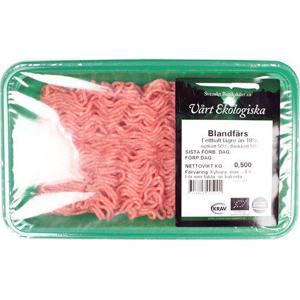 Vårt Ekologiska Blandfärs 18% KRAV ca 500g