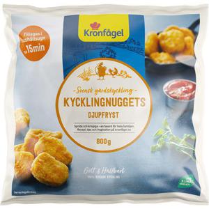 Kronfågel Kycklingnuggets Fryst 800g