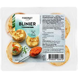 Fiskeriet Blinier Mini Frysta 16-p