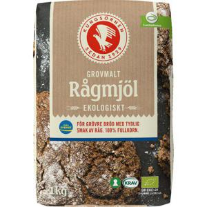 Kungsörnen Rågmjöl Grovmalt EKO/KRAV 1kg