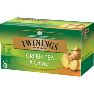 Twinings Te Grönt Ingefära 25-p