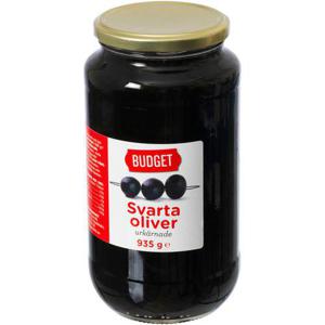 Budget Oliver Svarta Kärnfria 935g