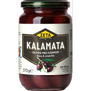 Zeta Kalamataoliver Med Kärnor 370g